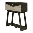 thumbnail image 3 of Furniture of America Amis Storage Wood Indoor Console Table, Wenge, 3 of 8