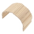 thumbnail image 1 of Pet Pet Hideout Puente de Madera Safle Flexible Túnel de Trepadora Para Mascotas para Conejos Conejillos de Indias Hempherters, 1 of 7