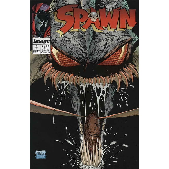 Spawn #4 VF ; Image Comic Book