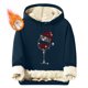 thumbnail image 1 of Sudadera con capucha para hombre, informal, a la moda, con estampado, de felpa, de manga larga, con bolsillo, de poliéster, 1 of 5