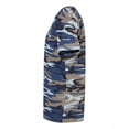 thumbnail image 3 of Adult Woodland Camouflage Short Sleeve T-Shirt , Blue Woodland , S, 3 of 6