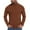 Brown（mens shirts）, variant on GuangCheng George Mens Turtleneck Long Sleeve Sweaters,Slim Fit,Soft,Warm,Comfortable,Stretch,Pullover,Tops,Beige,Size L