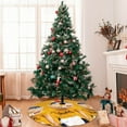 thumbnail image 5 of Lsque Sml Jeffy Print Christmas Tree Skirt, Tree Skirt with Ties or Velcro, Perfect for Holiday Decorations, Halloween, and New Year-30", 5 of 7