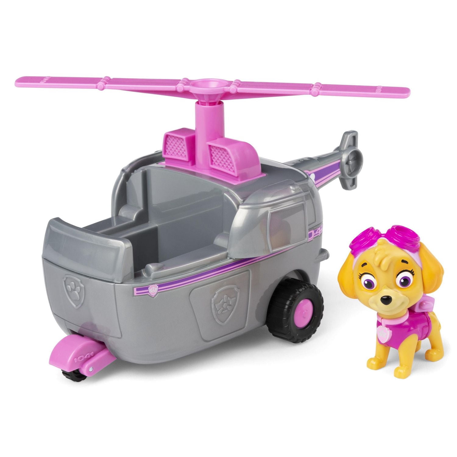 PAW Patrol, Skye’s Helicopter Vehicle with Collectible Figure, for Kids Aged 3 and Up