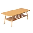 thumbnail image 3 of Benjara Gala Modern Chair and Coffee Table Set, Padded Seating, Beige Fabric, Wood, 3 of 5