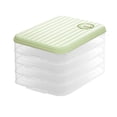 thumbnail image 2 of XWSHYW Cajas Bento Contenedores de Almacenamiento de Alimentos, Organizador de Bolas de Masa, Caja de Almacenamiento de Alimentos Transparente para Cocina y Nevera., 2 of 6