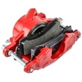 thumbnail image 3 of JEGS Large GM Front Disc Brake Caliper with D52 Pads, Right/Passenger Side, Red Powder Coat [NEW], 3 of 7