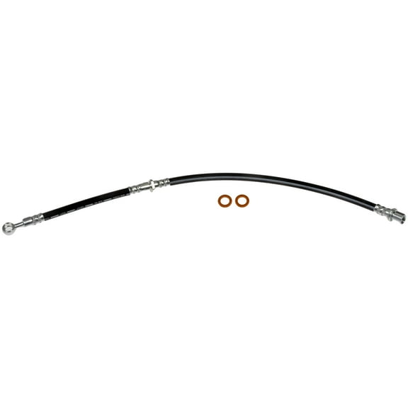 Dorman H381149 Front Driver Side Brake Hydraulic Hose for Specific Subaru Models Fits select: 1998-2002 SUBARU FORESTER