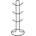 thumbnail image 1 of Porta Tazas de Metal Negro para Café, Soporte de Tazas de Pie con Base Reforzada, 39cm de Altura, 6 Ganchos, 1 of 8