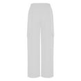 thumbnail image 5 of Wensltd Summer Women Straight Pants Baggy Thin Lounge Pants Comfy, 5 of 6