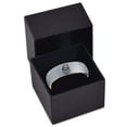 thumbnail image 3 of Handmade Gamer Grey Modern Ring Tungsten Womens Jewelry Oval Mixed Metal Rings Mom Men Gay, 3 of 7