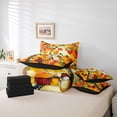 thumbnail image 6 of Castle Fairy Full 7-Piece Teens Animal Bird Maple Leaves Bedding Set, 6 of 8