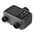 thumbnail image 1 of 2 Zone Sprinkler Timer, Programmable Manual Automatic Irrigation Valves Controller System with Rain Delay, Dual Outlets Digital Hose Watering Timer for Garden Yard Lawn, 1 of 7