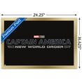 thumbnail image 3 of Marvel Captain America: New World Order - Logo Wall Poster, 14.725" x 22.375" Framed, 3 of 6