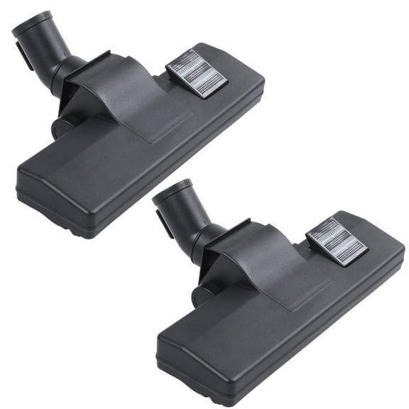 2X Universal Vacuum Cleaner Accessories Carpet Floor Nozzle Vacuum Cleaner Head Tool Efficient Cleaning 32MM,2 x Vacuum Floor Nozzle,Black