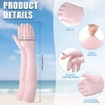 thumbnail image 3 of BlinkLLX 2 Pairs UV Long Sun Gloves Women's Sunblock Driving Gloves Non Slip Full Finger Arm Sun Protective for Outdoor Sports, 3 of 14