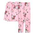 thumbnail image 1 of REDHOTYPE Mode Fantaisie Floral Pyjama Femmes Printemps Automne Maman Manches Longues Coton Col Rond Femmes Automne Grande Taille Homewear Costume, 1 of 2