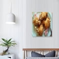 thumbnail image 3 of RUIYC Canvas Wall Art chicken Paintings for Living Room Bedroom Office Wall Decor, Stretched &amp; Framed Artwork Wall Poster Ready to Hang 12x16 in, 3 of 4