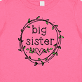 thumbnail image 4 of Inktastic Big Sister Leaves, Circle, Heart Girls Baby T-Shirt, 4 of 5