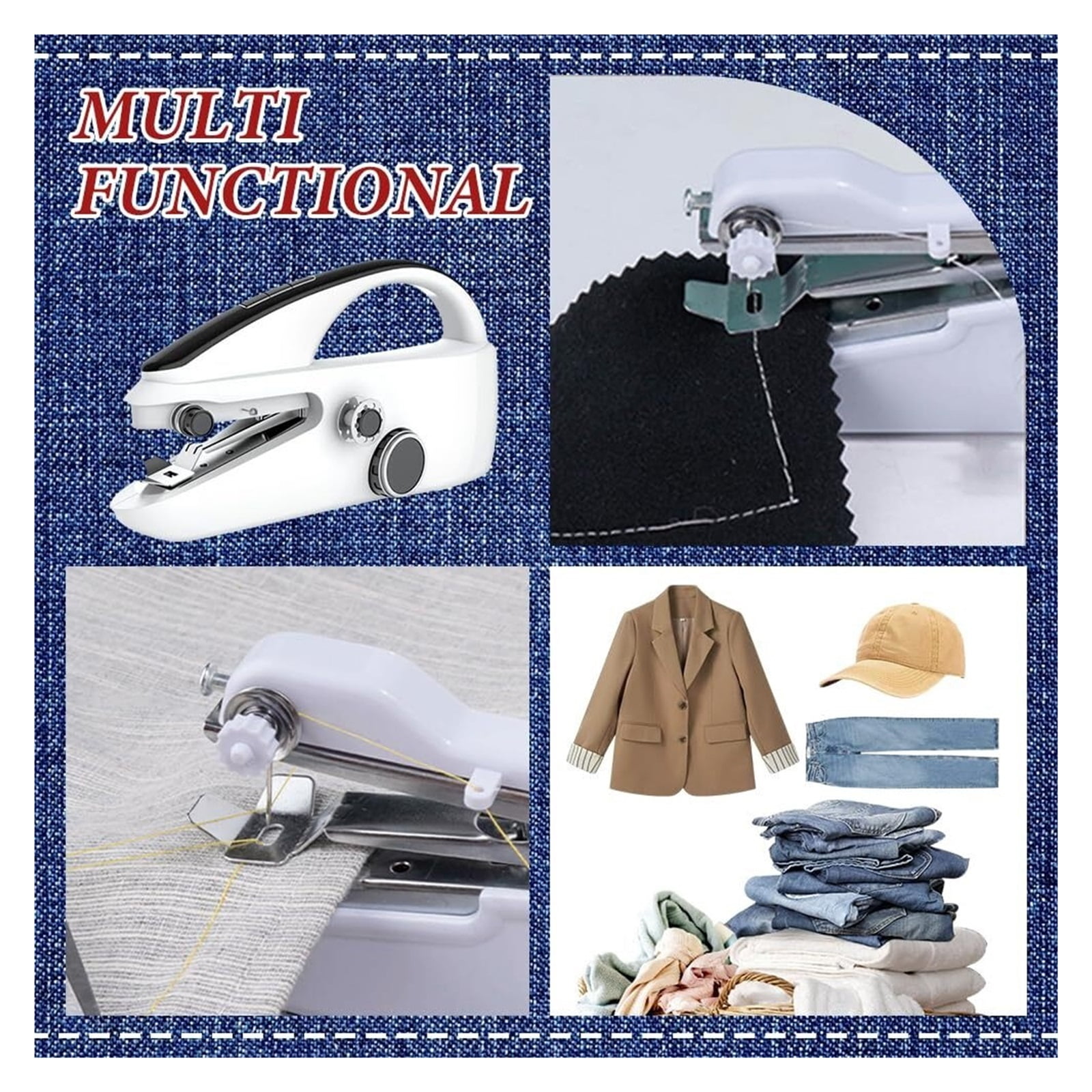 Handheld Sewing Machine,Portable Electric Sewing Machines for Beginners with Complete