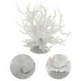thumbnail image 3 of Unique Bargains Coral Reef Decor Mini Faux for Aquarium Decorations White 6.5x5.83 inches, 3 of 7