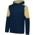 thumbnail image 4 of Holloway Sportswear S Blue Chip Hoodie Navy/Vegas Gold 222540, 4 of 5
