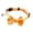F, variant on YSBDLQE Personalized Dog Collars with Halloween Pendant - Pumpkin Ghost Charm, Safety Buckle, Adjustable Strap, Dog Collars for Small Dogs, Dog Collars Party Costume Gear