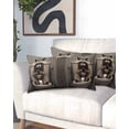 thumbnail image 2 of Bathroom Raccoon Pillow Covers King Size, Toilet Animals Vintage Soft Bed Throw Pillowcases Breathable Cooling Long Lumbar Body Pillow Sham Cover for Bed Sofa 20''x40'', 2 of 7