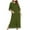 Army Green, variant on Giftesty Womens Homewear Clothes Women's Zip-up Pajamas Loungewear with Pocket