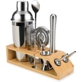 thumbnail image 1 of Shaker Cocktail Kit, 10 Piezas Cocktail Bar Set Kit Profesional Utensilios de Bar, 750ml Coctelera Bartender Kit y Accesorios de Acero para Mezclar Bebidas, Hogar, 1 of 4