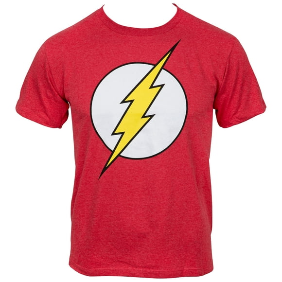 DC Comics le Symbole Flash Lueur Encre Jeunesse T-Shirt-Petit