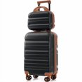 thumbnail image 5 of Set de equipaje ABS Hardshell de 6 piezas - Maletas ligeras y duraderas con ruedas de doble giro, tamaño de carga y registro para viajes y negocios, 5 of 5