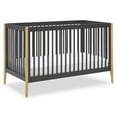 thumbnail image 6 of Delta Children Casey 6-in-1 Convertible Baby Crib, Charcoal Grey, 6 of 16