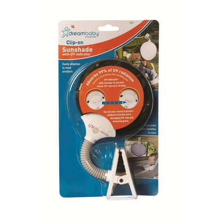 Dreambaby® Clip On Sun Shade with UV Indicator