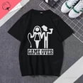 thumbnail image 4 of Bride and groom bachelor party graphic printing funny T-shirt short-sleeved casual fashion men and women's top clothes, 4 of 5