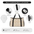 thumbnail image 4 of Fotbe Corgi Dog Bolsa de Viaje con Estampado, Bolsa de Fin de Semana para Mujer con Compartimento para Zapatos, Bolsa de Gimnasio con Bolsillo Húmedo, 4 of 7