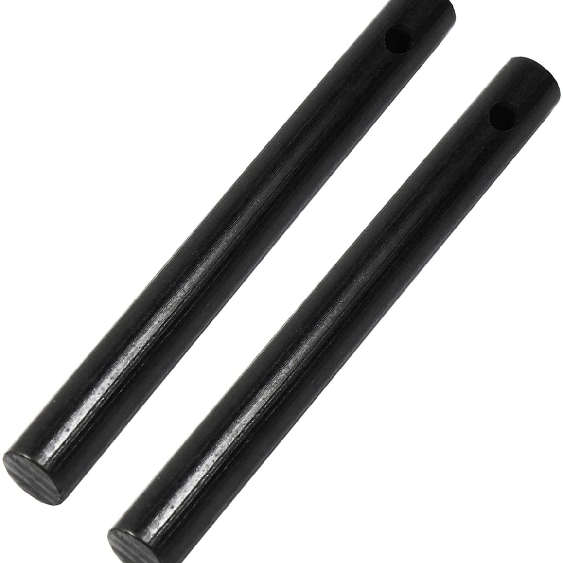 Two bushcraft drilled ferro rods 1/2" x 4" survival ferrocerium  firesteel rods 