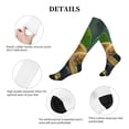 thumbnail image 5 of Lsque Fresh Passion Fruit Still Life Pattern Sport Compression Socks for Men & Women 15-20 mmHg Knee High Nurse Pregnant Running Medical and Travel Athletic, 5 of 6