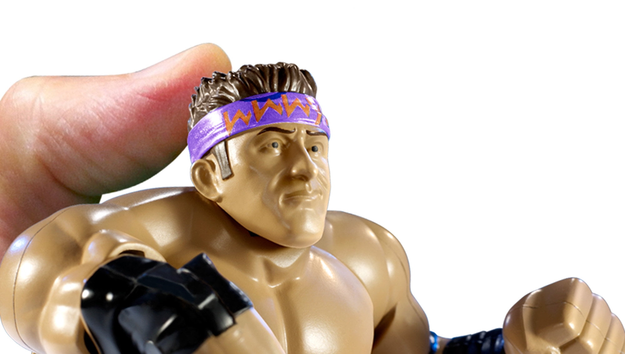 WWE Wrestling Power Slammers Thunder Twisting Zack Ryder Action Figure