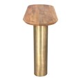 thumbnail image 3 of Vuite Console Table Natural & Brass, 3 of 7