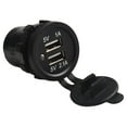 thumbnail image 1 of 12V-24V Cbe C-Line Double Usb Socket Module Charger Campervan Caravan Motorhome, 1 of 7