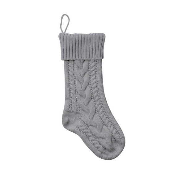 Cable Knit Christmas Stockings,Vintage Double Sided Xmas Stockings for Fireplace Mantel,Home Holiday Decor, Family Gift Filling,Christmas Party Supplies, and Festive Tree Decoration