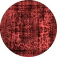 thumbnail image 1 of Ahgly Company Indoor Round Persian Red Bohemian Area Rugs, 8' Round, 1 of 4