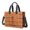 Thanksgiving Orange Plaid Pattern, variant on Thanksgiving Orange Diagonal Plaid Pattern Canvas Messenger Tote Bag, Teacher Tote with Multi Pockets & Removable Strap, Large Capacity Gifts for Women Men Teacher Nurse