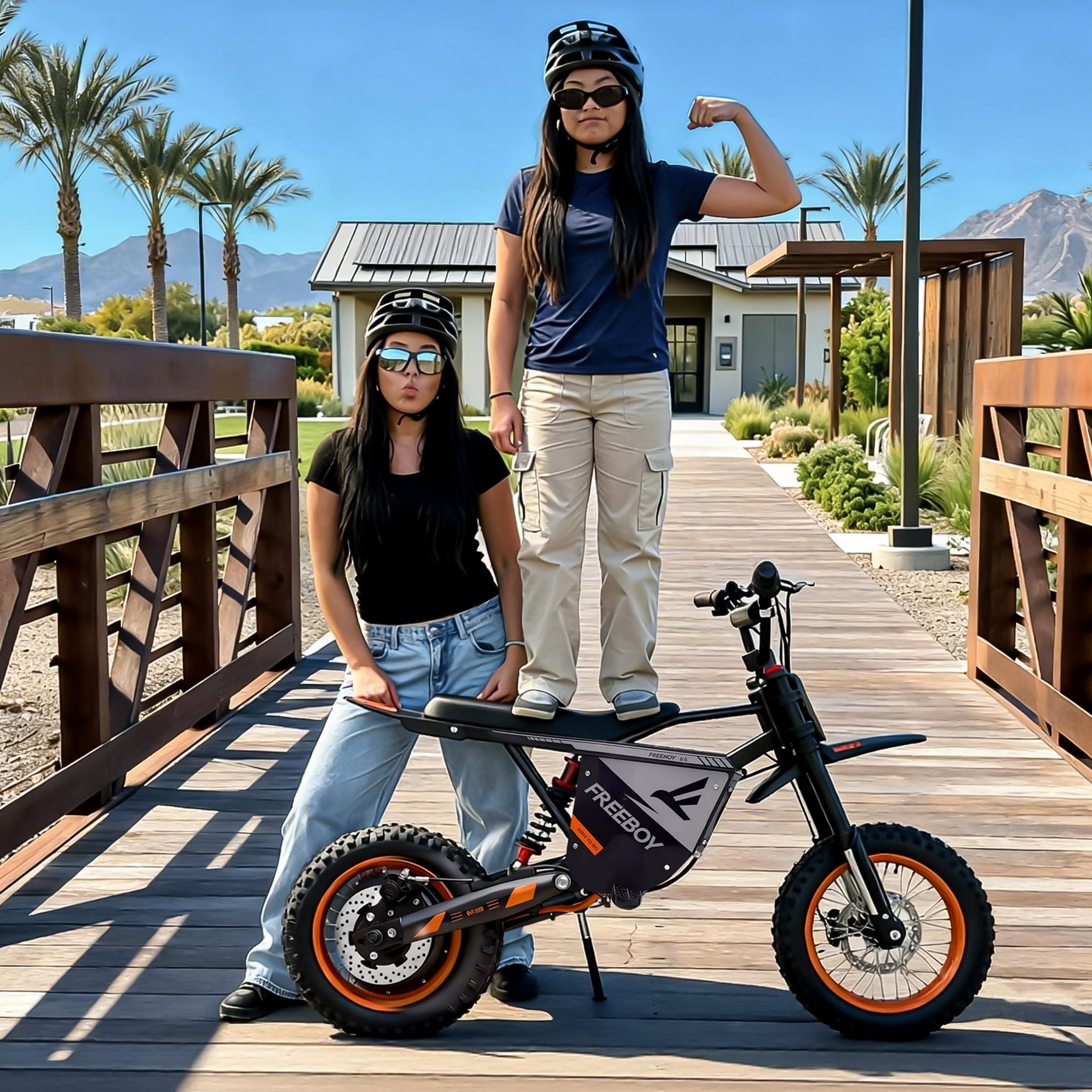 Electric Dirt Bike for Teens Adults, Rear hub Motor 3000W Peak, Electric Motorcycle 48V 30Ah Battery, 35 MPH Max Speed,  Dual Shock Absorbers
