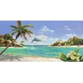 thumbnail image 2 of Del Missier, Andrea 18x11 Black Ornate Wood Framed with Double Matting Museum Art Print Titled - Seychelles, 2 of 4