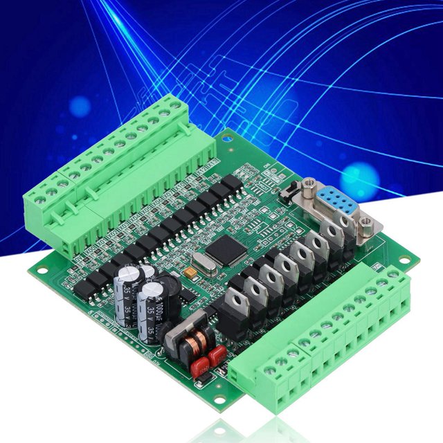 Controlador Industrial 2N20MT Placa de Control PLC 12 en 8 Salida Módulo de Controlador Lógico Programable Industrial Salida de Transistor Componentes Electrónicos ANGGREK Otros