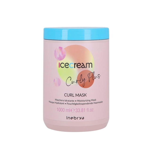 Inebrya Ice Cream Curl Plus Moisturizing Mask for Curly Hair 1000 ml