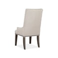 thumbnail image 6 of Magnussen Home Bellamy Peppercorn Upholstered Host Chair Two Pack, 6 of 8