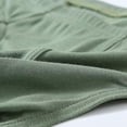 thumbnail image 5 of TANBOM Men's Thong Sexy Bulge Pouch Underwear Tagless Design Bamboo Viscose Comfortable Blue Grey Green 2XL, 5 of 6